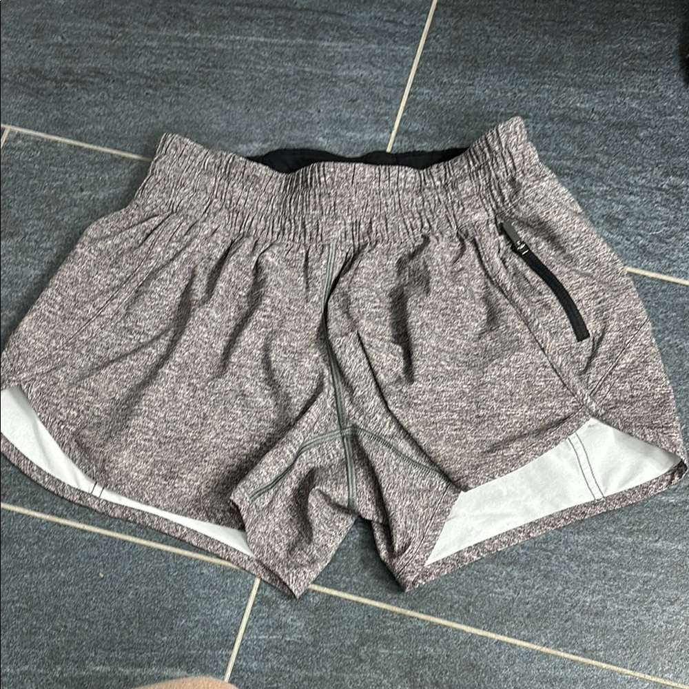 Gray track that 4in Shorts